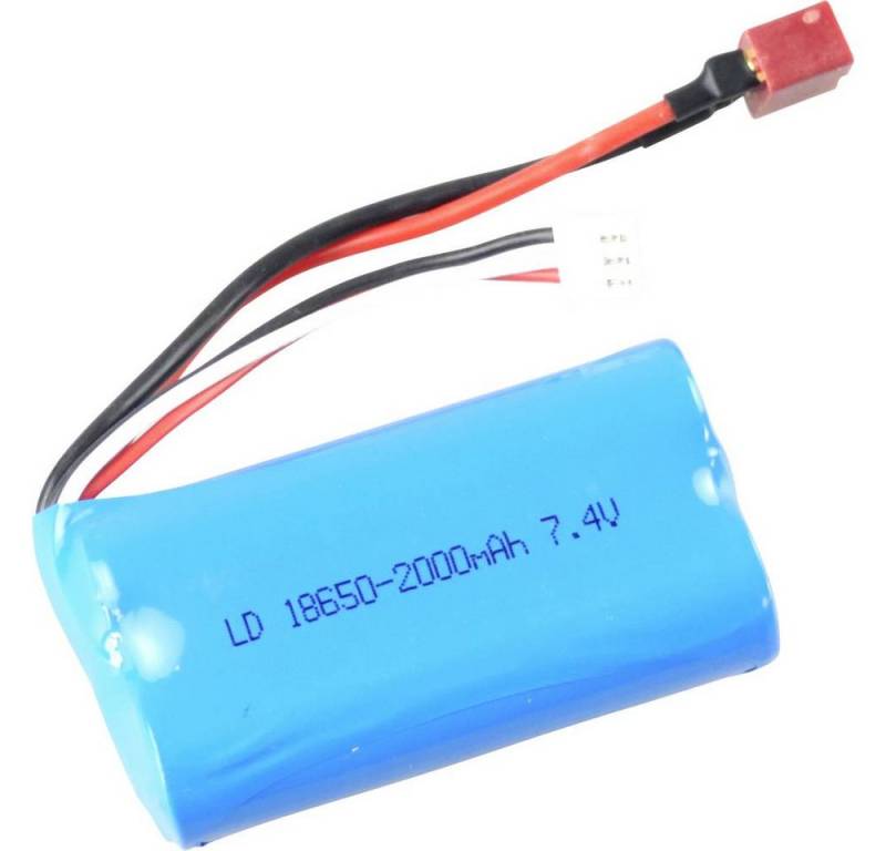 Amewi Li-Ion Akku 2S 7.4V 2000mAh T-Stecker Akku von Amewi