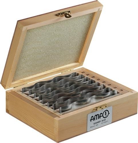 Amf Parallelunterlagensatz Nr.6344SP Inh.8 PA Gr.25-39 wellenförmig L.110mm von Amf
