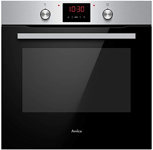 Amica ABE 9430 E Einbaubackofen mit Umluft / Edelstahl / Timer / XXL-Garraum / Wasserdampf Reinigung von Amica