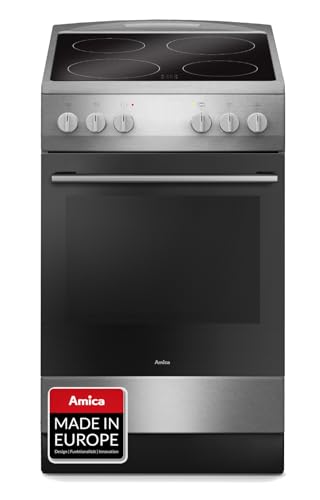 Amica SHC 11595 E Standherd Cerankochfeld 50cm Edelstahl Steam Clean Amica SHC 11595 E Standherd Cerankochfeld 50cm Edelstahl Steam Clean von Amica