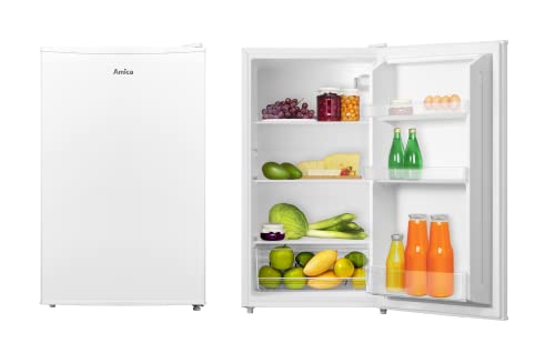 Amica VKS 351 151 W Vollraum-Kühlschrank (ohne Gefrierfach) / Weiß / 86,4cm x (H) 47,2x (B) x 44,6cm (T) / LED-Beleuchtung/mit Gemüseschublade von Amica
