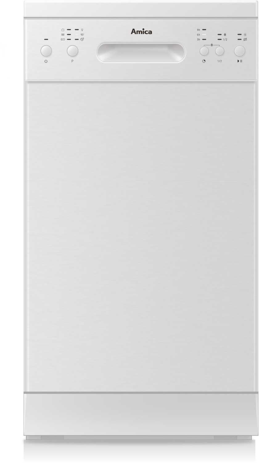 GSP 530 910 W Stand-Geschirrspüler 45 cm weiß / E von Amica