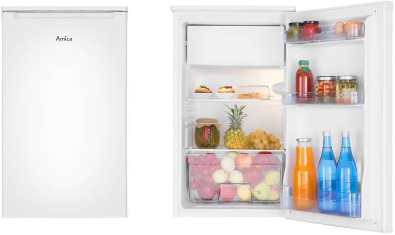 KS 361 155 W Tischkühlschrank mit Gefrierfach weiß / E von Amica