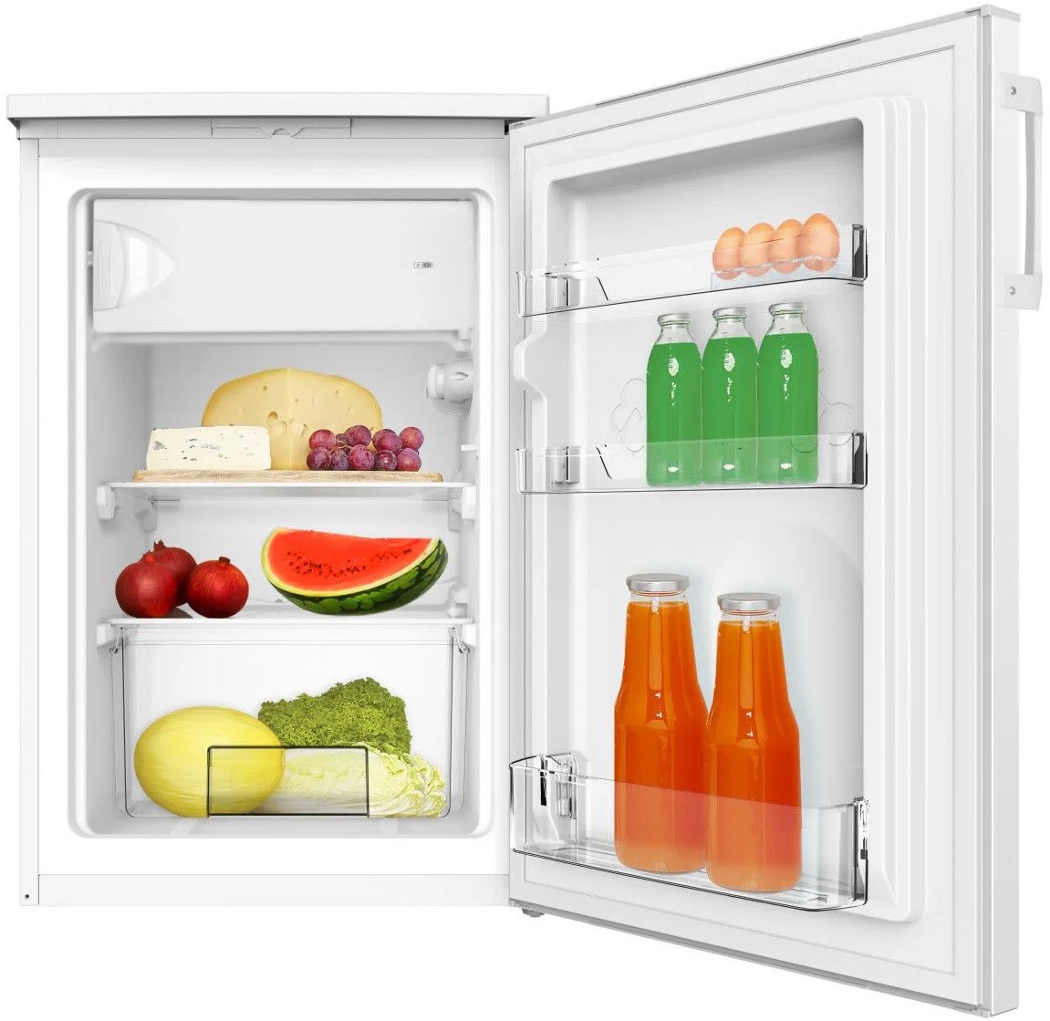 KS 361 300 W Standkühlschrank mit Gefrierfach weiß / C von Amica