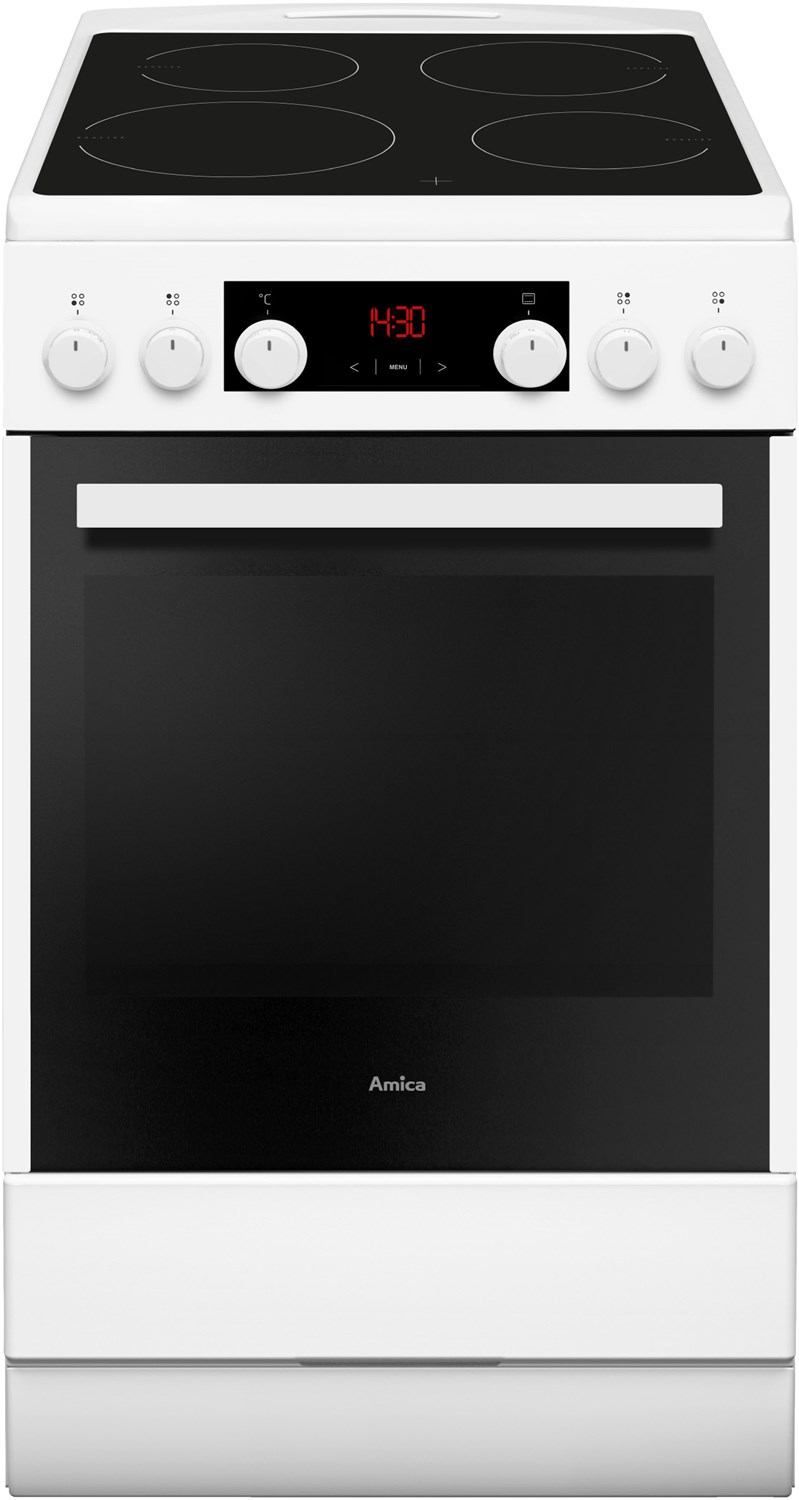 SHI 905 100 W Stand-Elektroherd mit Induktionsfeld weiß / A SHI 905 100 W Stand-Elektroherd mit Induktionsfeld weiß / A von Amica
