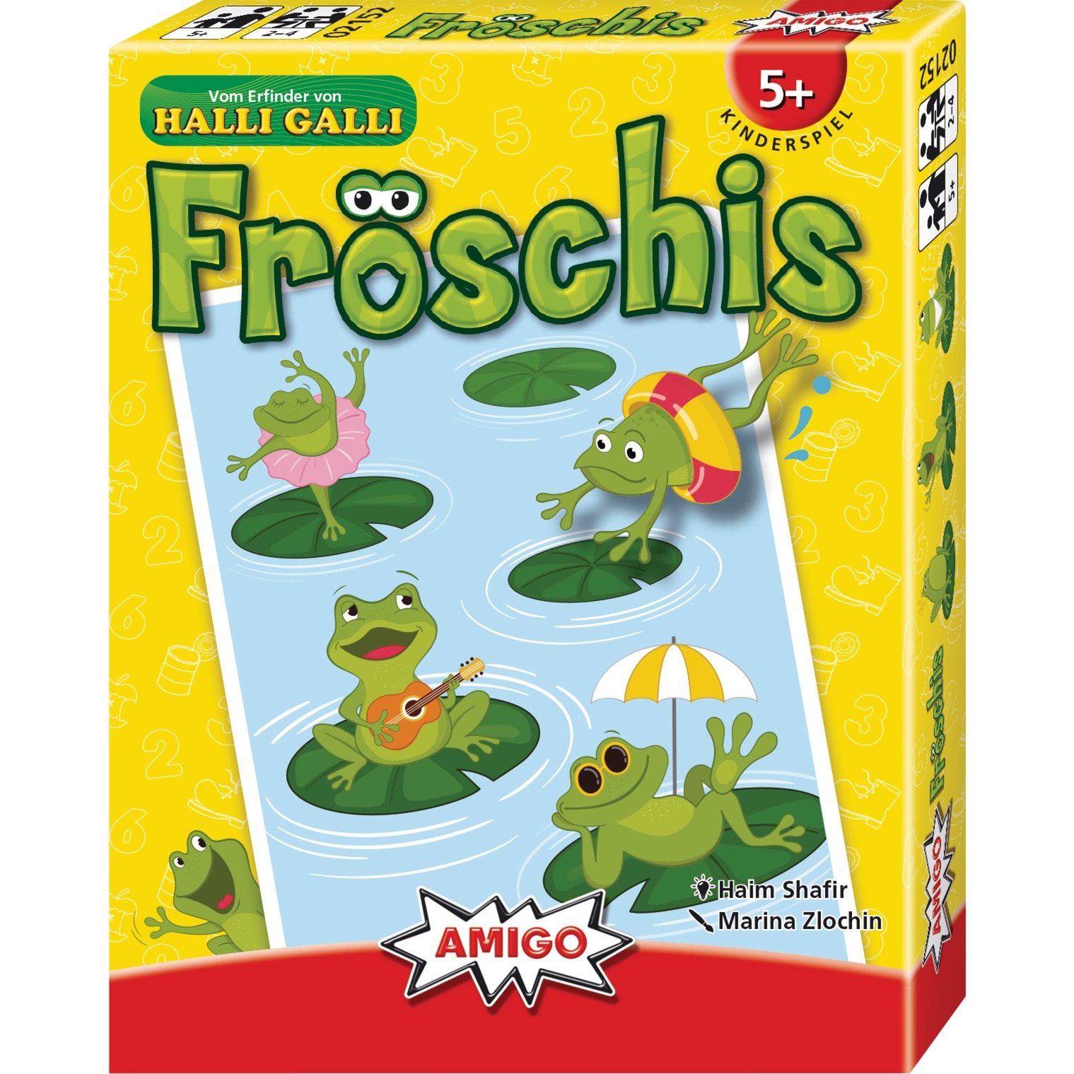 Fröschis, Kartenspiel von Amigo