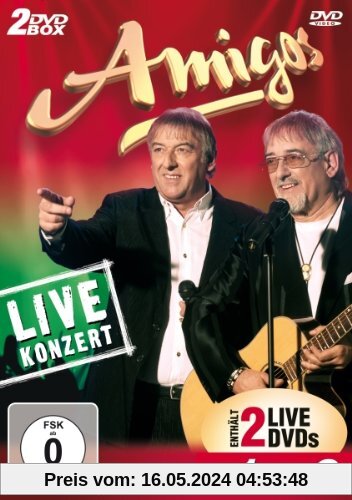 Amigos - Live Konzert Teil1 + Teil2 [2 DVDs] von Amigos