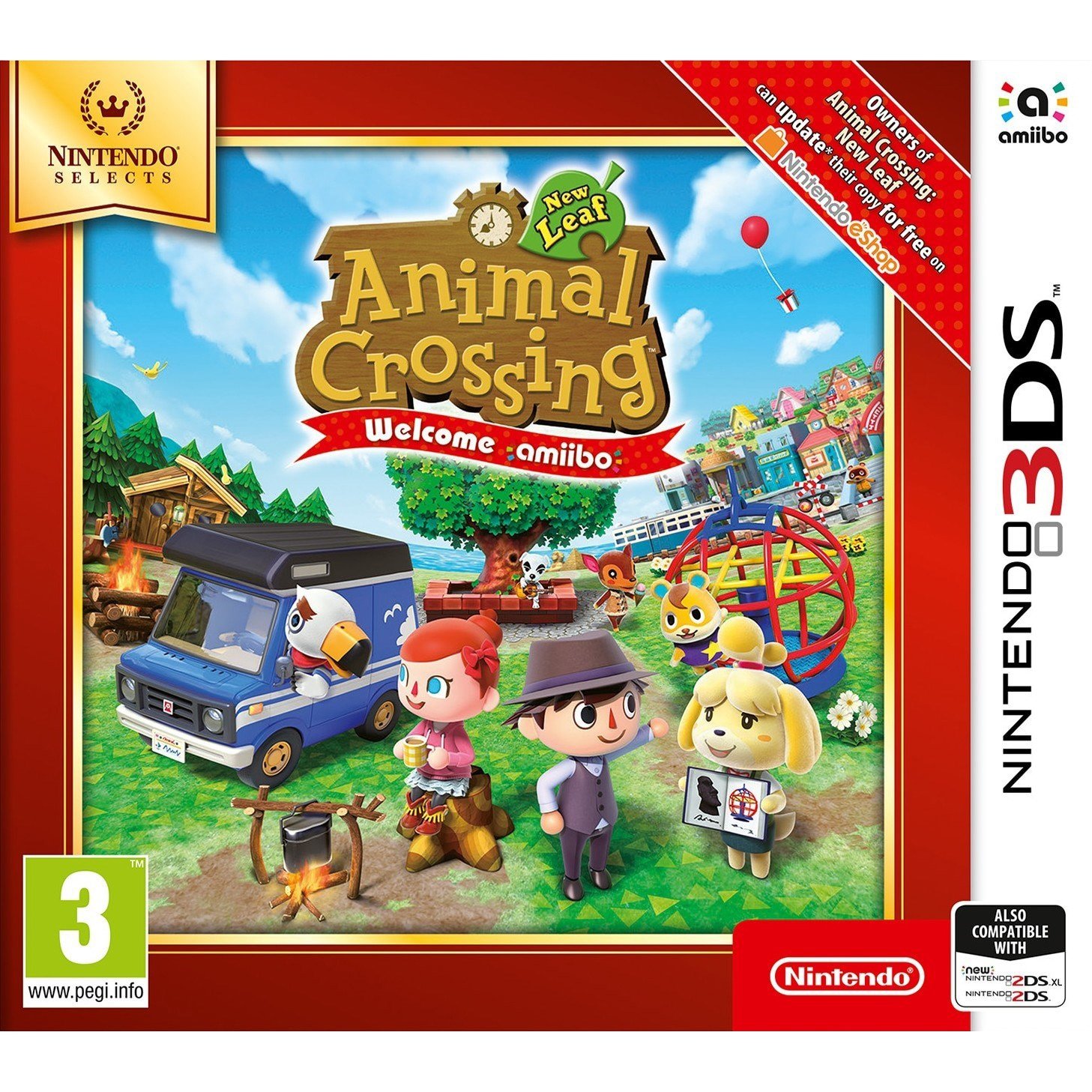 Animal Crossing: New Leaf - Welcome Amiibo (Select) von Amiibo