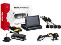 Amio Parksensor Kit tft02 4.3 mit Kamera hd-315-led 4 schwarze Sensoren von Amio