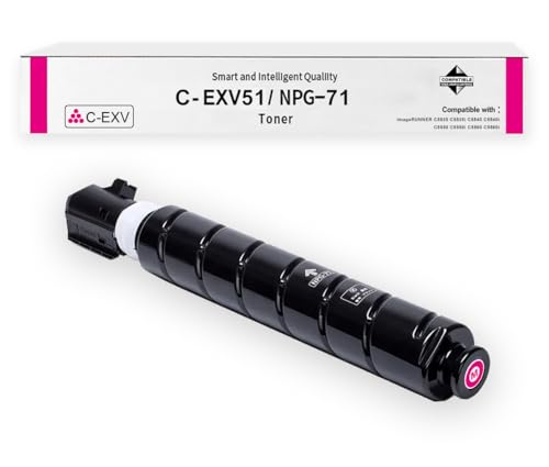 Amla Toner Kompatibel mit Canon EXV51 Toner Magenta C-EXV51 Magenta Toner Canon 0483C002 für Canon iR C5535i Canon iR C5540i Canon iR C5550i Canon iR C5560i Canon DX C5750i C5735i C5740i C5760i Amla Toner Kompatibel mit Canon EXV51 Toner Magenta C-EXV51 Magenta Toner Canon 0483C002 für Canon iR C5535i Canon iR C5540i Canon iR C5550i Canon iR C5560i Canon DX C5750i C5735i C5740i C5760i von Amla