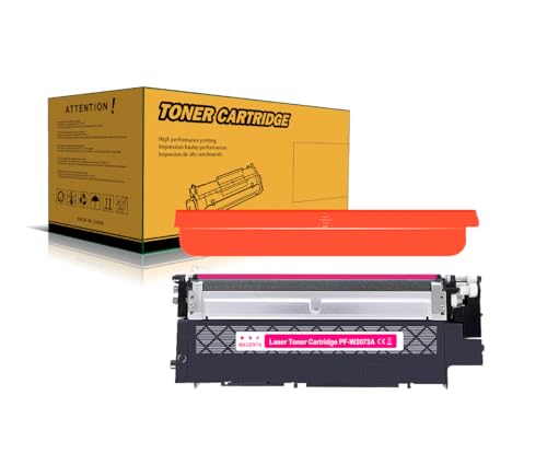 Amla 117AM Toner Kompatibel mit HP 117A Magenta Toner HP 117A Toner Magenta Ersatz für HP W2073A Toner für HP Color Laser 150nw HP 150A 178nw 178nwg 179fnw 179fwg von Amla