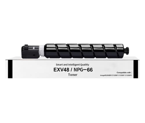 Amla 16500 Seiten Toner Kompatibel mit Canon 9106B002 Toner C-EXV48 Canon EXV48 Ersatz für Canon Imagerunner C1325IF C1335IF C1335IFC IR-C1325IF IR-C1335IF IR-C1335IFC ( 1× Schwarz ) von Amla