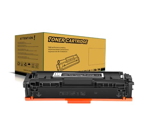 Amla 2,300 Seiten Toner Kompatibel mit HP 410A Schwarz Toner HP 410X HP CF410A Schwarz CF410X Toner für HP Colour Laserjet Pro M452dn M377dw M452dn M452dw M452nw M477fdn M477fdw M477fnw (1× Schwarz von Amla