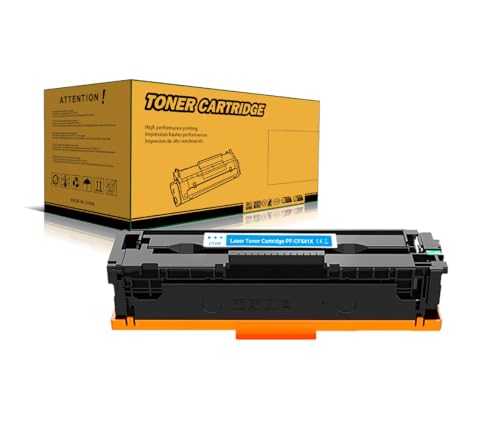 Amla 203XC Toner Kompatibel mit HP 203X Cyan HP 203X Toner Cyan für HP CF541X Toner für HP Colour Laserjet Pro M254dw M254nw M280nw M281fdn M281fdw HP M254 HP M280 HP M281 von Amla