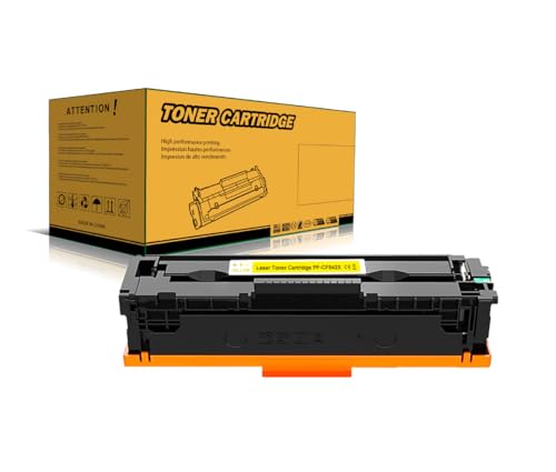 Amla 203XY Toner Kompatibel mit HP 203X Gelb für HP CF542X HP 203X Toner Gelb für HP Colour Laserjet Pro M254dw M254nw M280nw M281fdn M281fdw HP M254 HP M280 HP M281 von Amla