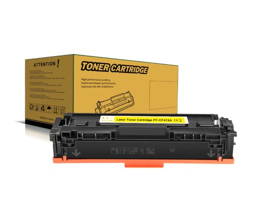 Amla 410A Toner Kompatibel mit HP 410A Gelb HP CF412A Toner für HP Colour Laserjet Pro M377dw HP M452dn HP M452dw M452nw M477fdn M477fdw M477fnw (1× Gelb von Amla