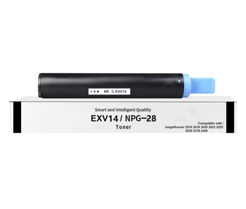 Amla EXV14 Toner Kompatibel mit Canon 0384B006 Canon C-EXV14 Canon C-EXV 14 Toner NPG-28 Toner für Canon iR 2016 2016i 2018 Canon iR 2020 2020i 2022 2025 iR 2030 2030i 2318 iR 2320 2320L 2420 2420L von Amla