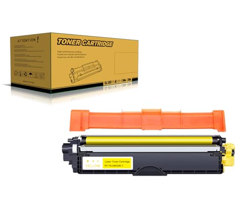 Amla TN245 Toner Kompatibel mit Brother TN245Y TN-245Y Toner für Brother HL 3140CW HL 3150CDW HL 3170CDW 3172CDW Brother DCP 9017CDW DCP 9015CDW DCP 9020CDW Brother MFC 9330CDW MFC 9140CDN MFC 9340CDW von Amla