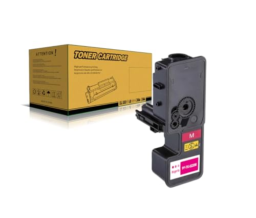 Amla Toner 1T02R9BNL1 Kompatibel mit Kyocera TK-5220M TK5220 Magenta TK5220M Toner für Kyocera ECOSYS P5021cdn M5521cdn M5521cdw P5021cdw von Amla