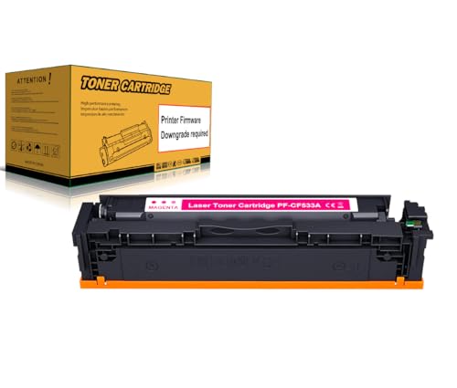 Amla Toner 205A M Kompatibel mit Tonerkartusche HP 205A Magenta Ersatz für HP CF533A für HP Color Laserjet Pro M181FW M181 M180N M180 für HP Color Laserjet Pro M154NW M154A M154 (Magenta) von Amla