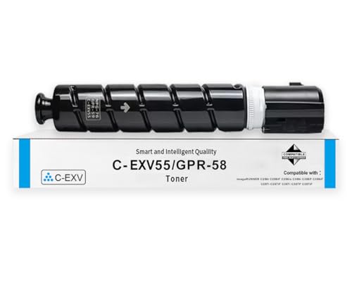 Amla Toner Kompatibel mit Canon EXV55 Toner Canon C-EXV55 Cyan Toner Canon 2183C002 Toner für Canon imageRUNNER C356i C356P Canon iR C356iF iR C256i iR C256iF Canon iR DX C357P Canon iR C357i Amla Toner Kompatibel mit Canon EXV55 Toner Canon C-EXV55 Cyan Toner Canon 2183C002 Toner für Canon imageRUNNER C356i C356P Canon iR C356iF iR C256i iR C256iF Canon iR DX C357P Canon iR C357i von Amla