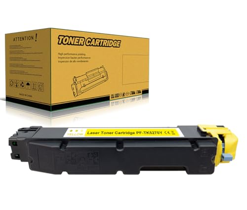 Amla Toner Kompatibel mit Kyocera TK5270 Toner Kyocera TK-5270Y Toner Kyocera TK5270Y Toner für Kyocera ECOSYS M6630cidn M6230cidnt M6230cidn P6230cdn M6230 P6230 M6630 von Amla