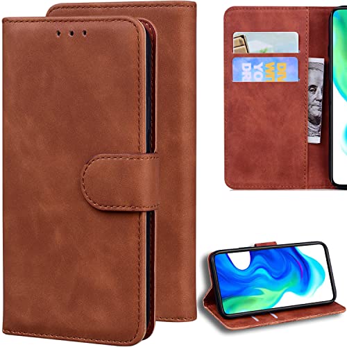 Ammeer Hülle für Honor 200 5G, Prämie Magnetische Flip Folio Cover PU Leder Schutzhülle Handy Tasche Brieftasche Wallet Case Ständer mit Kartenfächer - Braun Ammeer Hülle für Honor 200 5G, Prämie Magnetische Flip Folio Cover PU Leder Schutzhülle Handy Tasche Brieftasche Wallet Case Ständer mit Kartenfächer - Braun von Ammeer