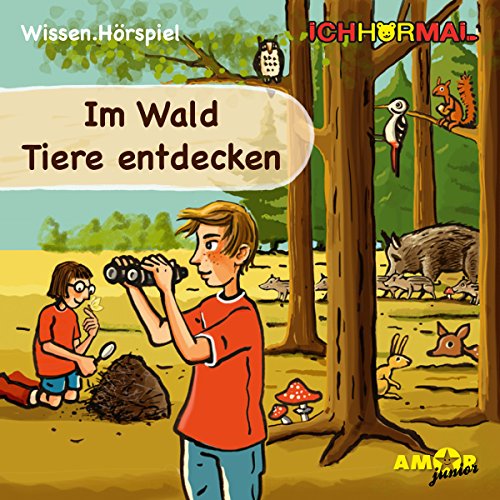 Im Wald Tiere entdecken - Wissen.Hörspiel ICHHöRMAL: Hörspiel mit Musik und Geräuschen, plus 16 S. Ausmalheft von Amor Verlag