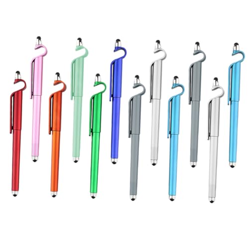 Amosfun 1 Satz 12 STK Handy Halter Stift Kugelschreiber Handyhalterung Abs Mehrzweck Studentischer Stift Büro Amosfun 1 Satz 12 STK Handy Halter Stift Kugelschreiber Handyhalterung Abs Mehrzweck Studentischer Stift Büro von Amosfun