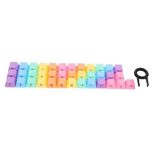 Amosfun 1 Satz Tastenkappe Tastatur Wechseln Durable Schlüssel Kappen Tastatur Zubehör Pudding Keycaps Keyset Tastatur Schutz Ornament-Sets Tastaturschutz Abs Fortschrittlich Schalter von Amosfun