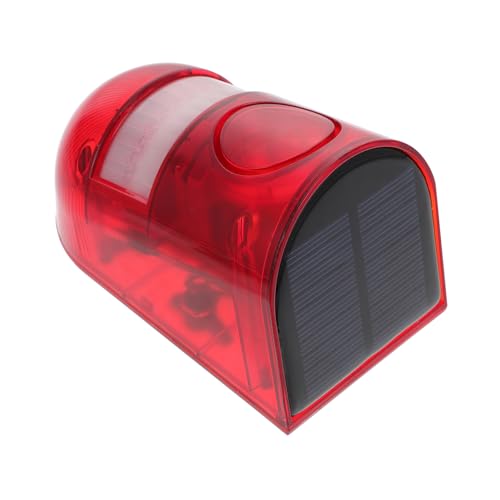 Amosfun 1 Stück Solar-sicherheitslicht Blitz-warnlicht Blitzlicht Solar Solarstromalarm Blinkendes Sicherheitslicht Sicherheits-solarlicht Warnlicht Im Freien Rot Abs Amosfun 1 Stück Solar-sicherheitslicht Blitz-warnlicht Blitzlicht Solar Solarstromalarm Blinkendes Sicherheitslicht Sicherheits-solarlicht Warnlicht Im Freien Rot Abs von Amosfun