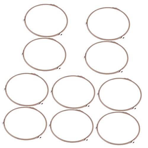Amosfun 10 Stk Paletten walzen halterung Mikrowellen-Plattentellerring drehbarer Stützring für den Ofen mikrowelle drehteller mikrowellenzubehör Drehteller-Tablett-Rack Tablett Radring Amosfun 10 Stk Paletten walzen halterung Mikrowellen-Plattentellerring drehbarer Stützring für den Ofen mikrowelle drehteller mikrowellenzubehör Drehteller-Tablett-Rack Tablett Radring von Amosfun
