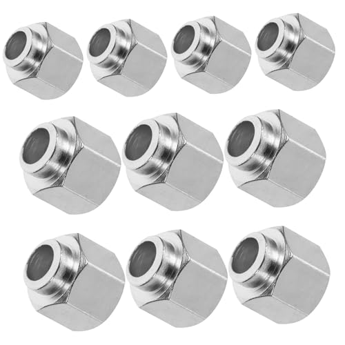 Amosfun 10 Stück Druckerteile Für 3d-drucker Druckmutter Hand Dreht Nivelliermutter 3d Drucker Zubehör Drucker Schrauben Druckerreparaturzubehör Kohlenstoffstahl Silver von Amosfun