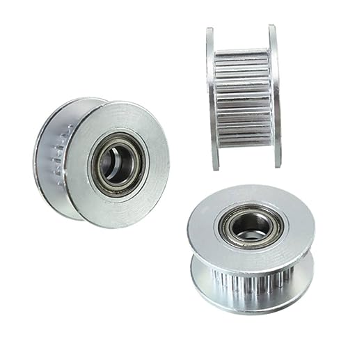 Amosfun 10 Stücke 3D Druck Zubehör Zahnriemen Pulley Timing Pulley Rad Synchron Rad Pulley Silber Amosfun 10 Stücke 3D Druck Zubehör Zahnriemen Pulley Timing Pulley Rad Synchron Rad Pulley Silber von Amosfun