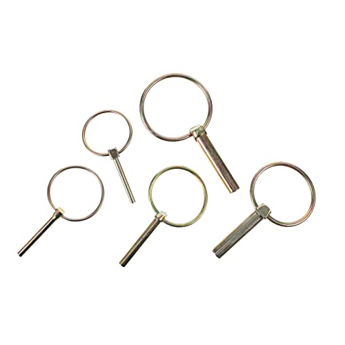 Amosfun 10Stücke Anhänger Lynch Pin für Punkt Kupplungen Häufig Montierte Teile Korrosionsbeständig von Amosfun