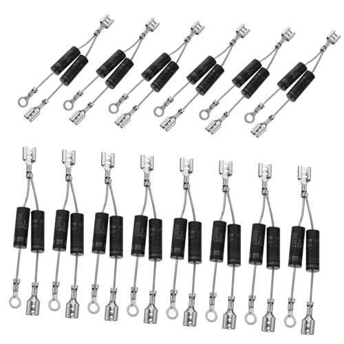 Amosfun Mikrowellenherd-dioden-ersatzteile 10-teiliges Hochspannungsdioden-set Geräuscharm Amosfun Mikrowellenherd-dioden-ersatzteile 10-teiliges Hochspannungsdioden-set Geräuscharm von Amosfun
