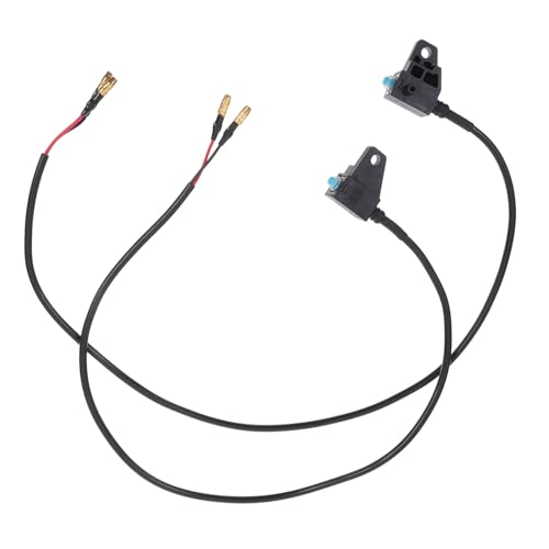 Amosfun 1Paar Bremslichtschalter Mit Kabel Für Links Und Rechts Für Motorräder Und Bikes Erhöht Die Des Bremssystems von Amosfun