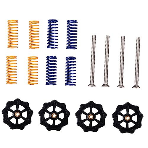 Amosfun 1Satz Hand Twist Nivelliermutter Mit Matrizenfedern Für Ender Pro Stabilisieren Das Heißbett Erleichtern Das Nivellieren Amosfun 1Satz Hand Twist Nivelliermutter Mit Matrizenfedern Für Ender Pro Stabilisieren Das Heißbett Erleichtern Das Nivellieren von Amosfun
