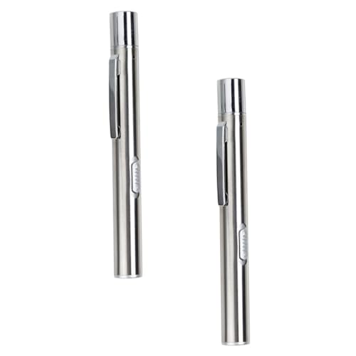 Amosfun 2 Sätze Medizinische Taschenlampe Stiftlicht Taschenlampe Wiederaufladbar Pupillenlicht LED Wiederaufladbare LED Taschenlampe LED Stiftlicht Stift Elektrisch 2 Stück * 2 von Amosfun