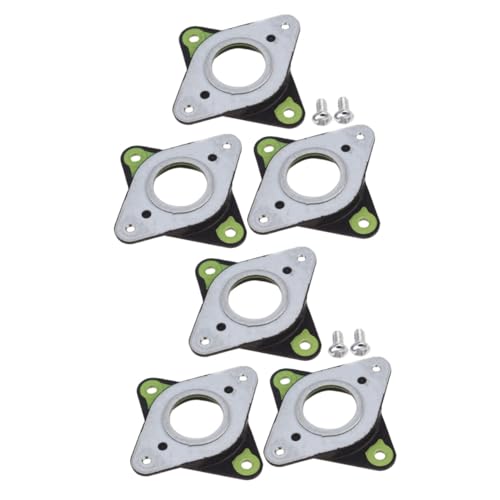 Amosfun 2 Sätze Stoßdämpfer Ring Stepper Motor Zubehör Dämpfer Stepper Motor Ersatzteil Schrittmotor Heizstrahler Absorber Motorschwingungsdämpfer Black 3 Stücke * 2 von Amosfun
