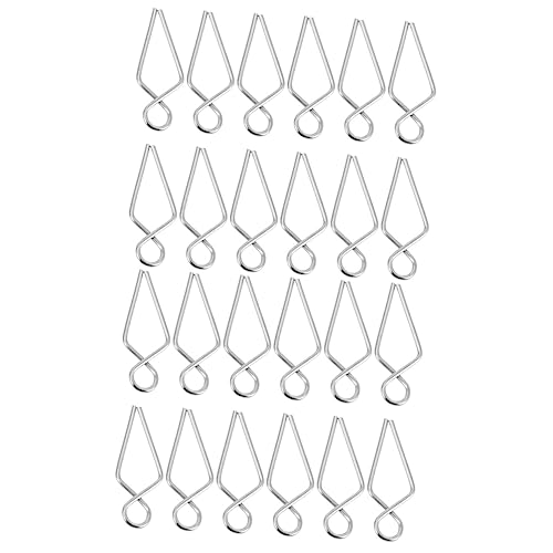 Amosfun 2 Sätze Zubehör für Kristalllampen Deckenleuchten-Clips Anschlüsse für Kronleuchter leuchtenklemmen lampenklemmen goldene Kronleuchter Lampenteil Kronleuchter-Anhängerhalter Metall von Amosfun