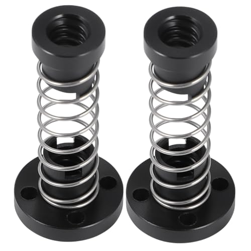 Amosfun 2 Stück Druckerzubehör Kupfermutter Schrauben Bausatz Extrusion führen T8 Leitspindel 3d drucker zubehör Leitspindel für 3d-drucker Nüsse für 3D-Drucker pom Schwarz Amosfun 2 Stück Druckerzubehör Kupfermutter Schrauben Bausatz Extrusion führen T8 Leitspindel 3d drucker zubehör Leitspindel für 3d-drucker Nüsse für 3D-Drucker pom Schwarz von Amosfun