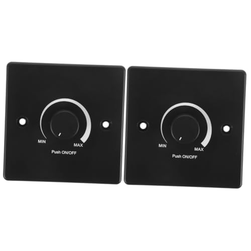 Amosfun 2 Stück Wohnmobil Lichtschalter Dimmer schwach schreibtischlampe 12V Dimmschalter Stk Schwarz Amosfun 2 Stück Wohnmobil Lichtschalter Dimmer schwach schreibtischlampe 12V Dimmschalter Stk Schwarz von Amosfun