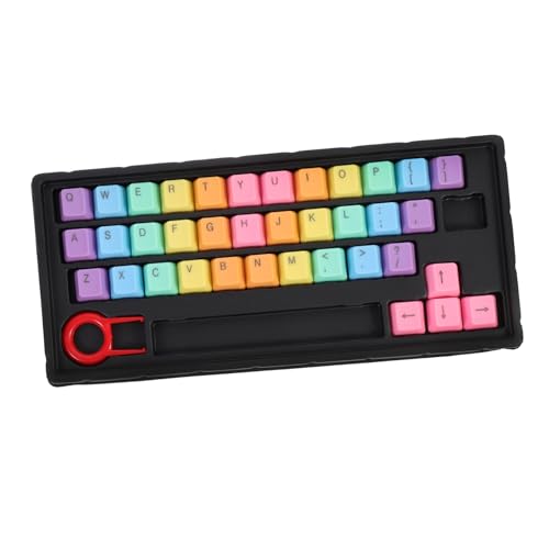 Amosfun 3 Sätze Tastenkappe Tastaturschutz Computertastaturen Pudding Keycaps Keyset Beleuchtete Tastatur Farbige Tastatur Kirsche Tastatur Computer Tastatur Fortschrittlich Abs Pbt von Amosfun