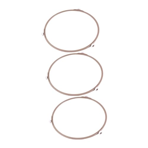 Amosfun 3 Stück Mikrowellen-drehteller-halterung, Runder Rollenhalter, Mikrowellen-glas-drehteller, Runder Ring Amosfun 3 Stück Mikrowellen-drehteller-halterung, Runder Rollenhalter, Mikrowellen-glas-drehteller, Runder Ring von Amosfun