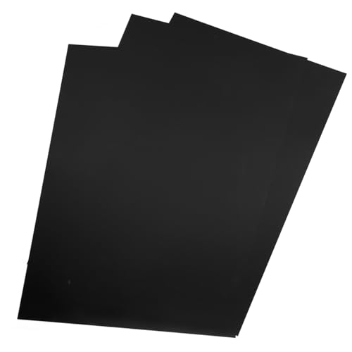 Amosfun 3 Stück Schwarze Metallplatte Leeres Türschild Leere Plakette Plakettenrohlinge Aluminium Black Amosfun 3 Stück Schwarze Metallplatte Leeres Türschild Leere Plakette Plakettenrohlinge Aluminium Black von Amosfun