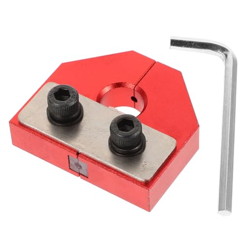 Amosfun 3D Druckerzubehör Druckerrohrverbinder Filamentverbinder Pneumatischer Verbinder Druckerfilamenthalter Durchgangsverbinder Filamentsensor Rotes Metall von Amosfun