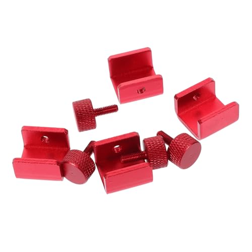 Amosfun 4 Stück Heizbettklemmen für 3D-Drucker Clips 3D-Drucker-Bettklammern rot Wärmebettklammern Bettklemmen für 3D-Drucker rot 3D-Drucker klemmt Glas Aluminiumlegierung Amosfun 4 Stück Heizbettklemmen für 3D-Drucker Clips 3D-Drucker-Bettklammern rot Wärmebettklammern Bettklemmen für 3D-Drucker rot 3D-Drucker klemmt Glas Aluminiumlegierung von Amosfun