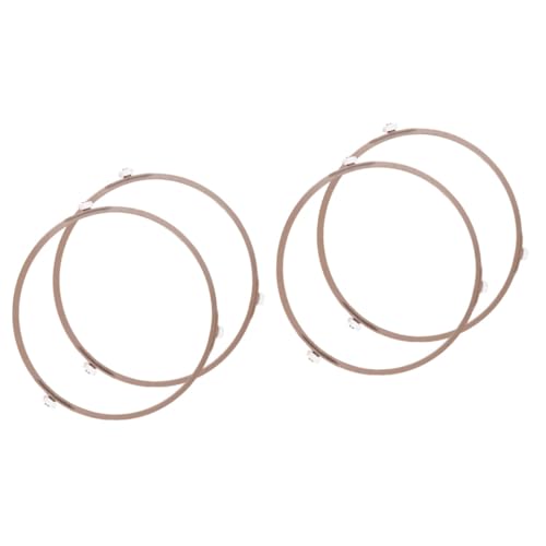 Amosfun 4 Stück Mikrowellenzubehör Mikrowellenrollenring Rollenring Für Das Mikrowellentablett Mikrowellenringe Mikrowellen-stützrollenring Küchenhelfer Drehscheibe Pp Mikrowellenbrett Amosfun 4 Stück Mikrowellenzubehör Mikrowellenrollenring Rollenring Für Das Mikrowellentablett Mikrowellenringe Mikrowellen-stützrollenring Küchenhelfer Drehscheibe Pp Mikrowellenbrett von Amosfun