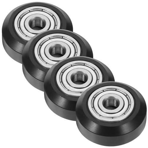 Amosfun 4 Stück Riemenscheiben des Druckers Teile linear drucken Rad Riemenscheiben für 3D-Drucker Rolle Lagerräder für 3D-Drucker Druckerlagerriemenscheibe Plastik Black Amosfun 4 Stück Riemenscheiben des Druckers Teile linear drucken Rad Riemenscheiben für 3D-Drucker Rolle Lagerräder für 3D-Drucker Druckerlagerriemenscheibe Plastik Black von Amosfun